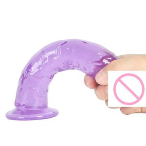 Gode en gelée érotique doux godemichet Anal pénis réaliste forte ventouse jouet pour adulte point G orgasme jouets sexuels pour femmes - Product Image 5
