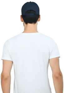 Top qualité polyvalent bord incurvé 100% coton toile solide panneau avant casquette de Baseball à la mode hommes Ecobox casquette - Product Image 6