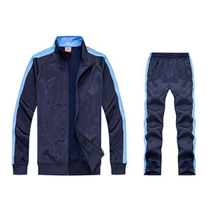 Survêtements de sport d'hiver solides pour femmes, vêtements de sport décontractés, ensemble de 2 pièces de football en coton noir polaire vierge avec logo personnalisé - Product Image 1