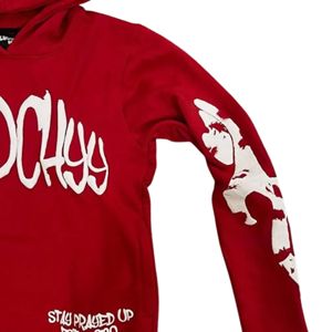 เสื้อฮู้ดดี้ผู้ชายผ้าฝ้าย 100% คุณภาพสูง ทรงโอเวอร์ไซส์ มีกระเป๋า ระบายอากาศได้ดี แห้งเร็ว สำหรับฤดูหนาว รับสกรีนโลโก้ - Product Image 5