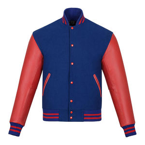 Chaqueta personalizada para hombre hecha en Pakistán con letras, nuevo estilo, transpirable, de talla grande, chaqueta universitaria de béisbol para hombre - Product Image 1
