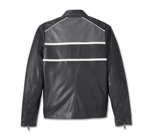 Chaqueta de cuero de fábrica para hombre de Harley Davidson - Product Image 2