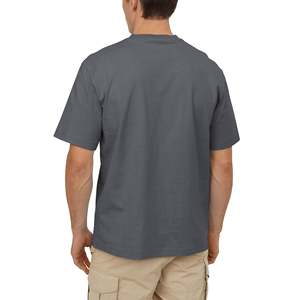 T-shirt da uomo oversize a spalla larga con stampa <span class=keywords><strong>Tee</strong></span>-shirt stile Street 100% t-shirt grafica in cotone per uomo - Product Image 6
