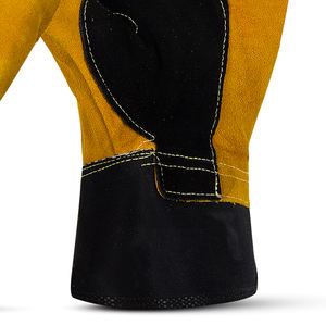 ถุงมือนิรภัยสำหรับอุตสาหกรรมและการก่อสร้าง, หนังหนักพร้อมฝ่ามือ PVC, ถุงมือสวมใส่ทำงานเพื่อความปลอดภัยสำหรับผู้ชายโดยอุตสาหกรรมที่น่าตื่นตาตื่นใจ - Product Image 4