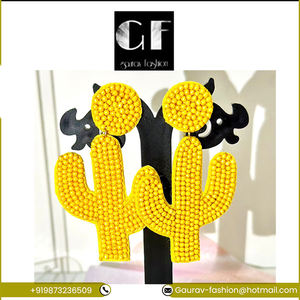 Pendientes de cuentas creativos de diseño increíble para bodas y ocasiones festivas Compre ahora a precios asequibles - Product Image 2