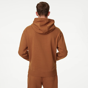 Haute qualité 100% coton sweats à capuche pour femmes décontracté doux pull sweat thermique Streetwear haute qualité uni teint pour l'hiver - Product Image 5