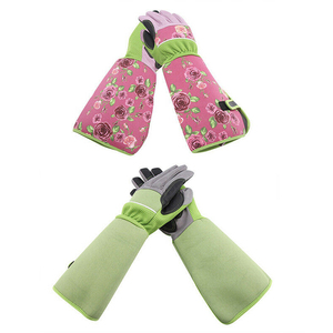 Nuevos guantes de soldadura de cuero dividido de piel de vaca personalizados Soldadores resistentes al calor de cuero Guantes de protección de seguridad - Product Image 6