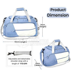 Duffle Bag For Business Travel And Weekend Getaways Duffle Bag With <b>Extra</b> <b>Large</b> Capacity - Product Image 2
