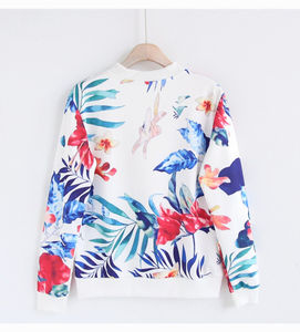 Blouson aviateur de baseball en nylon pour femme avec col montant rempli de coton fermeture éclair personnalisée écologique et coupe-vent pour l'hiver - Product Image 6