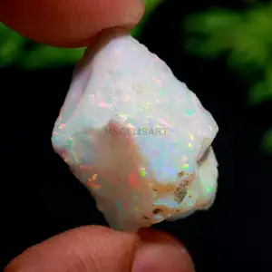 Katı beyaz Opal kaba kristal çok yangın Opal ham etiyopya Opal kesilmemiş kaba toptan mineraller tedarikçisi