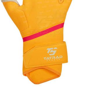 Gants de gardien de but en cuir respirant à doigts entiers, style dernier cri, logo personnalisé imprimé, légers et à séchage rapide - Product Image 3