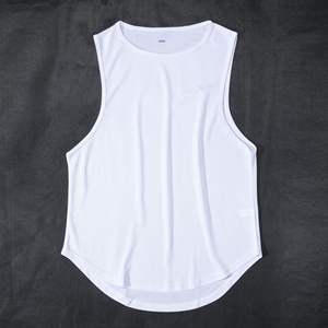 High Quality Wholesale <b>Men's</b> Quick Dry Sports <b>Vest</b> Fitness Loose Sleeveless <b>Vest</b> <b>Men</b> <b>Gym</b> Tank Top Training <b>Vest</b> - Product Image 6