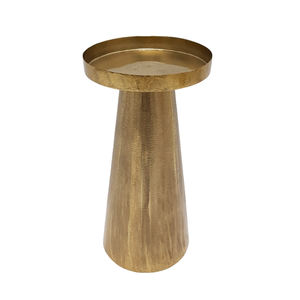 Support de bougie décoratif en fer forgé fait main, écologique, doré antique, pour mariage et décorations de fêtes - Product Image 1