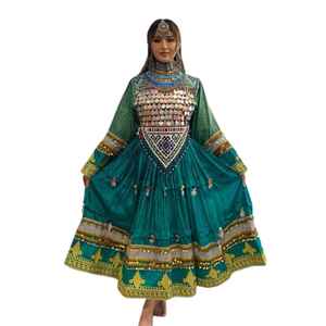 Nueva llegada vestidos bordados de color sólido para las mujeres a precios al por mayor originales antiguos - Product Image 1