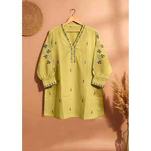 ผ้าปอปลินปักครอสติช Kurti สำหรับตกแต่งเสื้อผ้า - Product Image 2