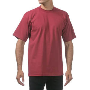 Hip Hop prix de gros grande taille entraînement hommes t-shirts coton lourd t-shirt solide à manches courtes t-shirt S-5XL taille t-shirt - Product Image 6