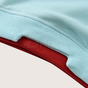 Diseño de logotipo personalizado Precio barato Otoño 100% Algodón Sólido Durable Alta calidad Hombres Sudadera Venta caliente - Product Image 6