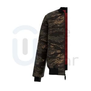 เสื้อแจ็กเก็ตบอมเบอร์สำหรับผู้ชาย, เสื้อแจ็กเก็ตบอมเบอร์สำหรับใส่ได้ทั้งชายและหญิงมีซิปด้านหน้าที่ระบายอากาศได้ดีเป็นมิตรต่อสิ่งแวดล้อม - Product Image 3