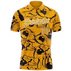 Camisetas de Boliche Transpirables de Alta Calidad, al por Mayor, con Logotipo Personalizado, Manga Corta, Uniformes para Equipos, Hombres y Mujeres, Uniformes de Club - Product Image 4