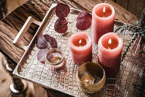 Meilleure vente plateau en aluminium argenté pour la maison décorative de Noël à un prix abordable de l'Inde - Product Image 4