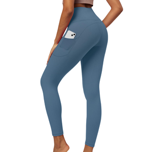 Vêtements classiques taille haute femmes Legging en gros taille élastique Yoga Leggings meilleur tissu décontracté Legging pour les femmes - Product Image 2