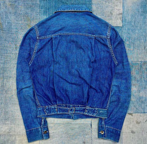 Veste en jean streetwear pour homme de haute qualité avec logo imprimé sur le devant, respirante, 100% coton, saison hivernale - Product Image 3