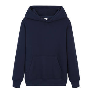 Sweat-shirt à capuche pour homme unisexe avec logo Oem solide personnalisé vierge dessin à capuche décontracté sweat-shirt à capuche pour homme - Product Image 3