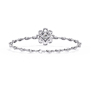 Bijoux fins de luxe pour femmes Bracelet en or naturel et diamants de laboratoire Unique et élégant pour les femmes - Product Image 4