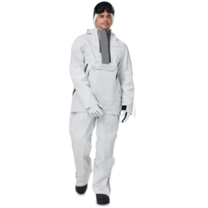 Chaqueta de esquí impermeable y a la moda para hombre, chaqueta de snowboard para exteriores con cremallera, chaqueta de esquí rígida forrada de calidad para hombre. - Product Image 3