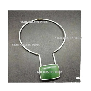 แฟชั่นเป็นประกายมีเสน่ห์ไปข้างหน้าหรือสง่างามเครื่องประดับแฟชั่นสร้อยคอต่างหูผู้หญิงห่วงโซ่เครื่องประดับแฟชั่นเรซิ่น - Product Image 1