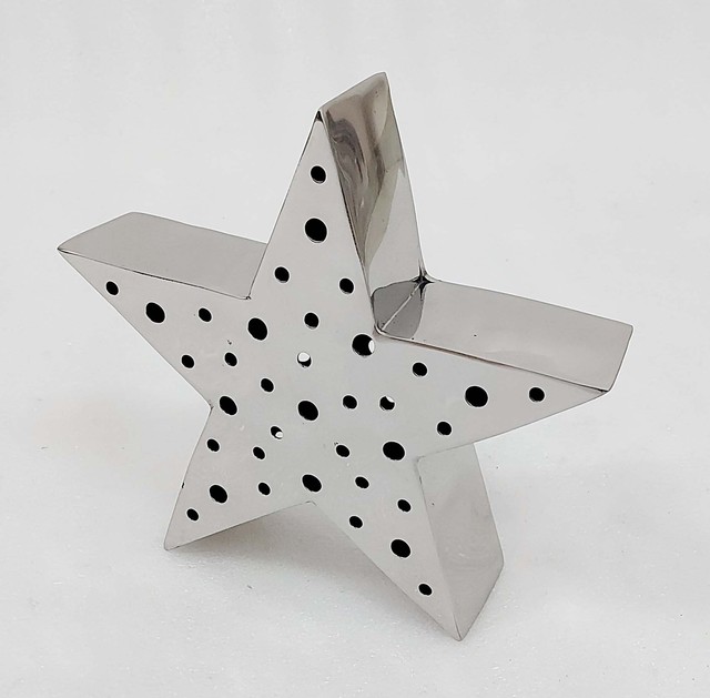 Beautifully Hand Crafted Modern Silver Luxury Star Home Decoration Portable Eco-Friendly Durable Design for Christmas Chinese