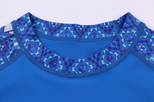 Latest Design Customized Compression Fitness <b>Rash</b> <b>Guard</b> for Men and <b>Women</b> Wholesale Price with Anti-UV Sublimation Sleeves - Product Image 4