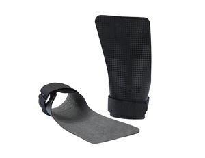 Poignées de gymnastique en cuir en gros directement de l'usine poignée d'haltérophilie réglable rembourrée personnalisée - Product Image 2