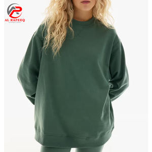 Stylish Ladies Oversized Sweatshirt Soft Comfy Casual Fashionable Long Sleeve Pullover <b>Winter</b> <b>Tops</b> Women Sweatshirts Custom Logo - Product Image 3