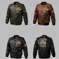 MANGOES FASHION Blouson Bomber Homme Hiver Col Montant Broderie Lettres Style Urbain Personnalisé - Tendance et Personnalisable