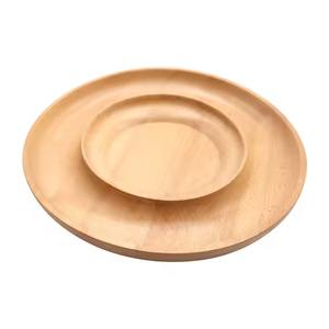 Plateau en bois de bambou durable pour servir des aliments de thé de cuisine écologique et léger avec poignées latérales - Product Image 5