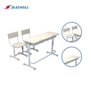 Muebles escolares, pupitre doble para estudiantes - Product Image 1