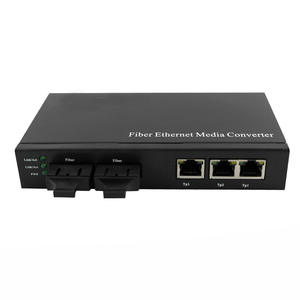 شهادة CE معتمدة Mbps غير مدارة مع 2 ألياف <span class=keywords><strong>3</strong></span> RJ45 معدات ألياف بصرية لمشروع <span class=keywords><strong>IoT</strong></span> - Product Image 3