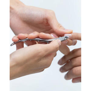 Cuticle PRO (acero inoxidable) lujosa manicura cortaúñas caja bolsa profesional Kit de herramientas de aseo LA Elahi Co - Product Image 6