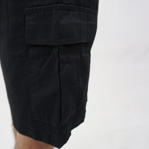 Wholesale Price Solid <b>Black</b> Cotton <b>Shorts</b> <b>Men</b> 2025 Summer <b>Men</b> <b>Short</b> Casual Streetwear Pocket Cargo <b>Shorts</b> - Product Image 4