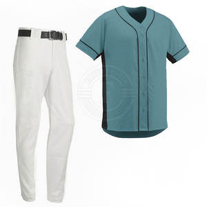 Uniforme de baseball de qualité supérieure, fabriqué par un fabricant de renom, en matériau durable, pour les sports de plein air. - Product Image 4