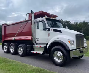 รถบรรทุกดัมพ์มือสอง KenworthH T880S Tri Axle ปี 2024 ขับเคลื่อนเร็ว - เกียร์อัตโนมัติ Paccarr 6 สปีด Allisonn Rds พร้อมจัดส่งทั่วโลก - Product Image 1
