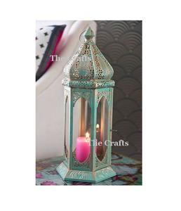 Iron And <b>Glass</b> Black Color Hanging <b>Lantern</b> Superior Quality <b>Lantern</b> For Wedding And Home Decor Accessories - Product Image 4