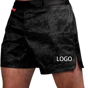 PANTALONES CORTOS MMA PERSONALIZADOS/PANTALONES CORTOS DE LUCHA MMA/PANTALONES CORTOS PERSONALIZADOS BJJ PANTALONES CORTOS DE DOBLE CAPA - Product Image 2