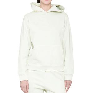 Sudadera clásica con capucha Mujer Sudadera con capucha informal Manga larga Jersey ligero Oversized Heavyweight Plain in Hoodies Sudadera - Product Image 1