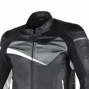 Kivotech Vestes en cuir véritable de qualité supérieure pour les coureurs avec marque privée Veste de moto en cuir personnalisée de qualité supérieure pour hommes - Product Image 4