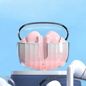 HOME Digitalome-Auriculares intrauditivos inalámbricos con Bluetooth 5,1 tipo C, resistentes al agua, con micrófono, para juegos en el teléfono móvil - Product Image 1