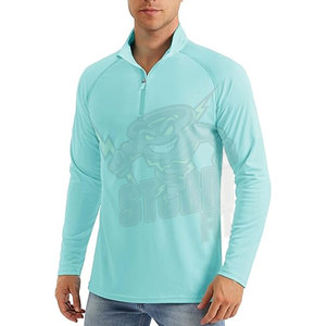 Chemises Performance à manches longues pour hommes sur mesure Séchage rapide UPF Pêche Jogging Porter Sublimation Chemises de pêche sur mesure Upf - Product Image 1