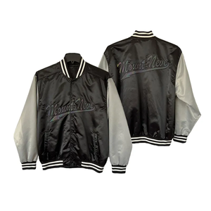 Hot selling product of streetwear custom design baseball <b>letterman</b> <b>jacket</b> custom embroidery baseball varsity <b>jackets</b> - Product Image 2