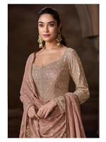 Costume Anarkali en Faux Georgette de Haute Qualité pour les Événements Spéciaux, Look Traditionnel, Meilleur Prix, Livraison Mondiale Rapide Maintenant